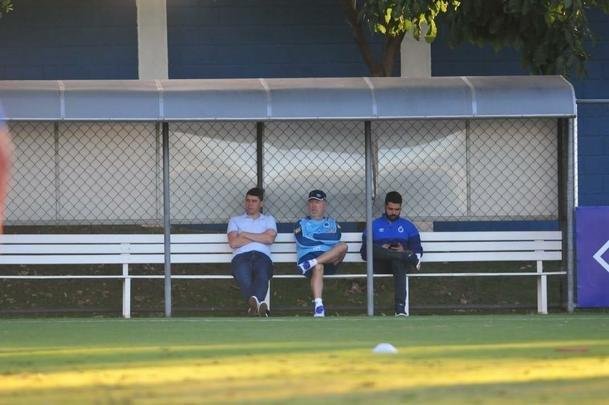 Cruzeiro se reapresentou na Toca II após classificação às quartas de final da Copa do Brasil