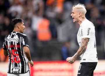 O Corinthians jogou mais, lutou mais, sentiu mais que o Atlético-MG em uma partida daquelas que se jogam com alma