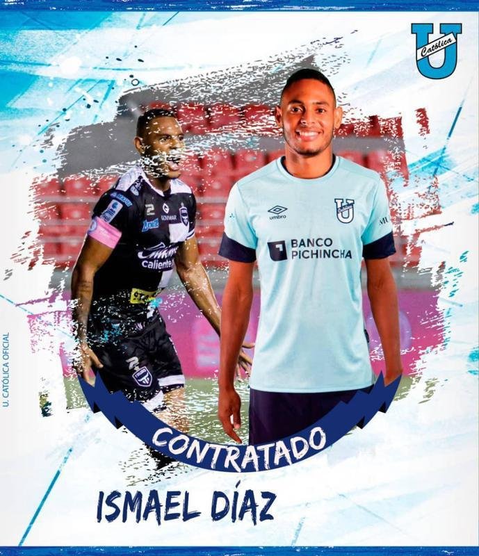 Ismael Daz, atacante (Universidad Catolica-EQU)