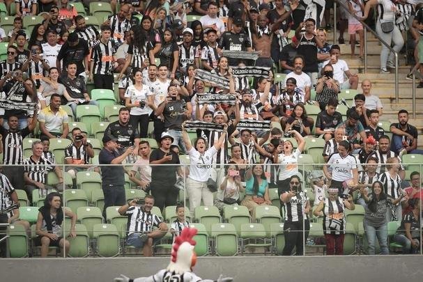 Veja fotos da goleada do Atlético por 5 a 0 sobre o Tupynambás