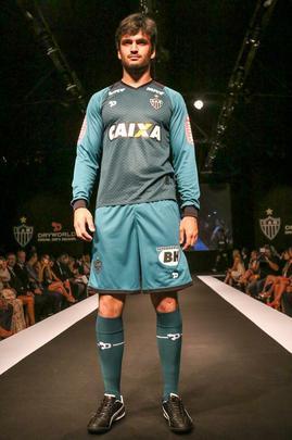Nova coleção de uniformes do Atlético para 2016, fornecida pela empresa canadense Dryworld