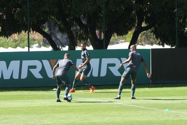 Atltico encerra preparao na Cidade do Galo para partida contra Grmio, pelo Campeonato Brasileiro