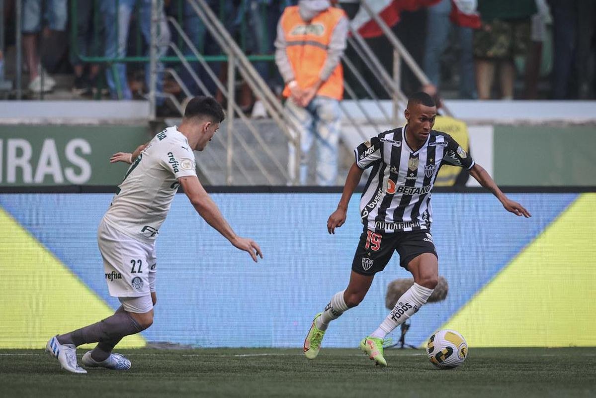 Fotos do jogo entre Palmeiras e Atltico, pelo Campeonato Brasileiro
