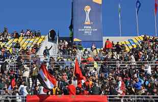 Fotos da deciso do 3 lugar no Mundial de Clubes da Fifa entre Al Ahly e Flamengo, no Estdio de Tnger, no Marrocos