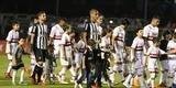 Atl�tico saiu atr�s, conseguiu virada com R�ger Guedes e Ricardo Oliveira, mas cedeu empate no Morumbi