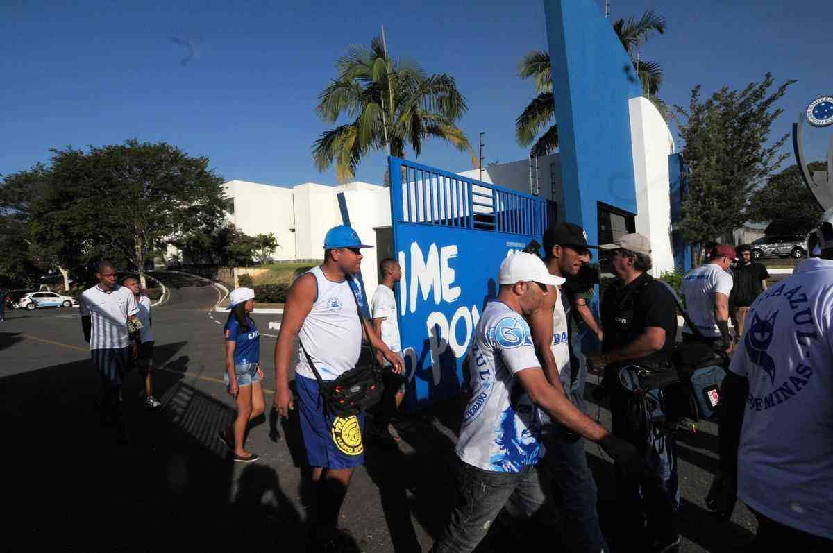 Capito Fbio foi um dos atletas que conversaram com os integrantes da Mfia Azul