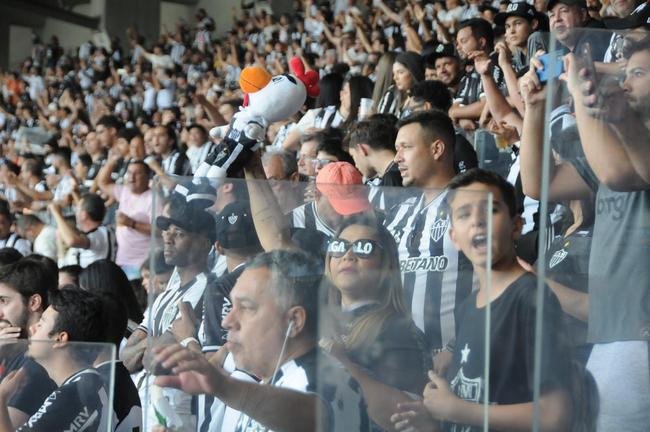 Fotos da torcida do Atltico na partida contra o Flamengo, no Mineiro, em Belo Horizonte, pela 13 rodada do Campeonato Brasileiro