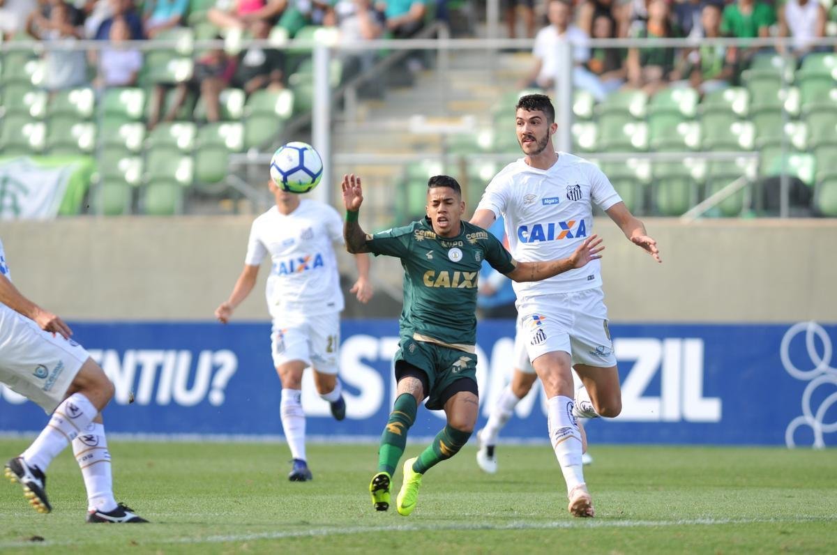 Veja fotos do jogo entre Amrica e Santos