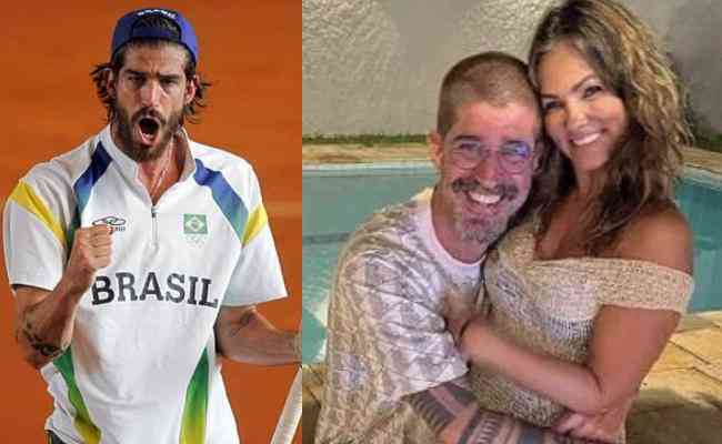 Ex-tenista Flvio Saretta relembra incio de namoro com Suzana Alves
