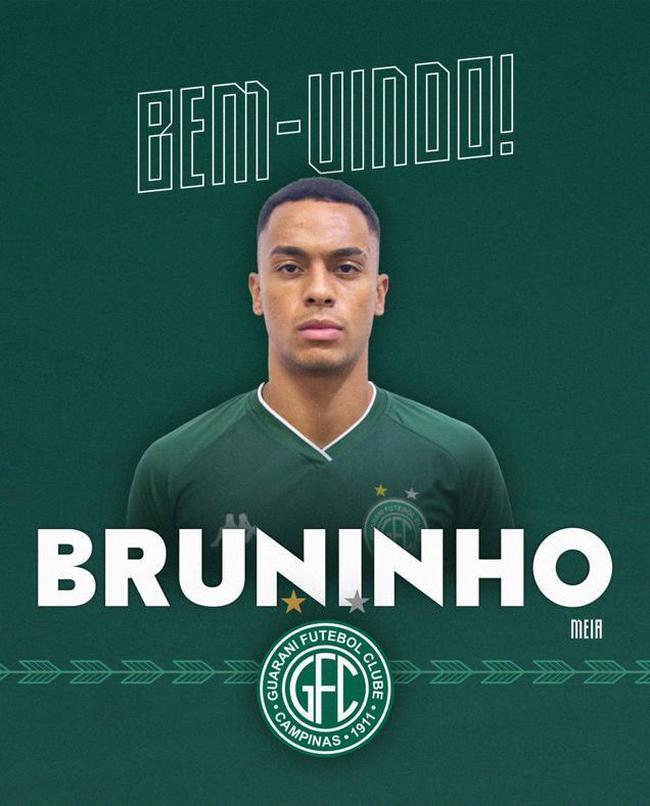 Bruninho (meia-atacante) - Guarani - até o fim da Série B de 2023