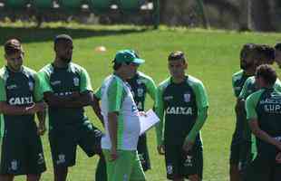 Adilson comandou o primeiro treino no Amrica nesta quarta-feira