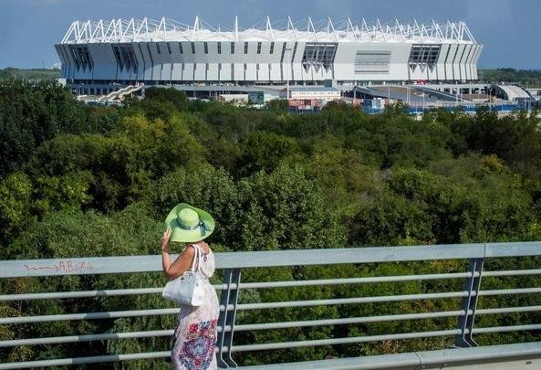 Arena Rostov receberá um jogo do Brasil na primeira fase da Copa e um duelo das oitavas de final