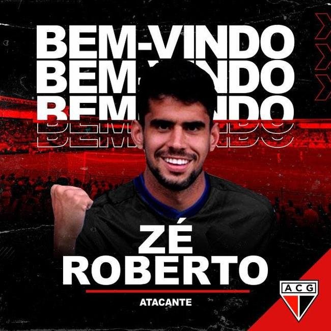 O Atltico-GO anunciou a contratao do atacante Z Roberto, que estava no So Bento