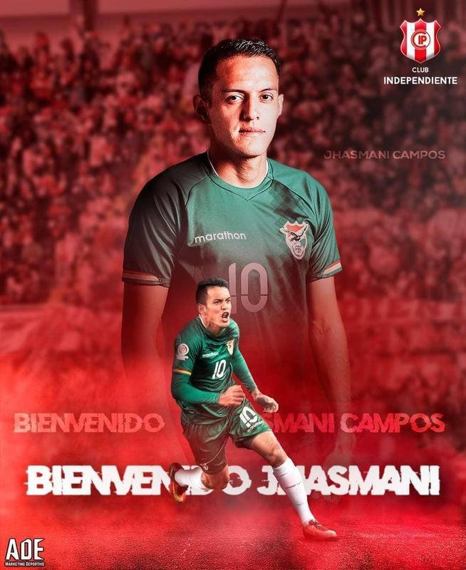 Jhasmani Campos, meia (Independiente Petrolero)