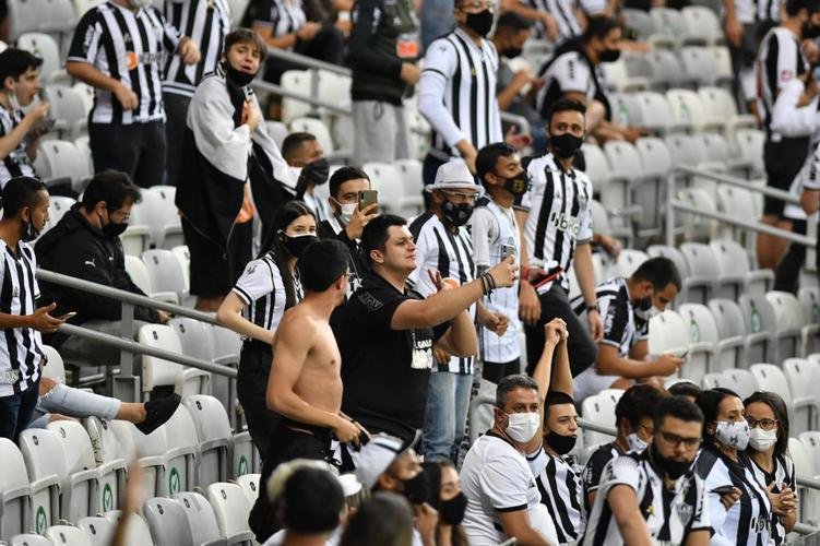 Fotos da torcida do Atlético na volta ao Mineirão no duelo contra o River Plate, pelas quartas de final da Copa Libertadores