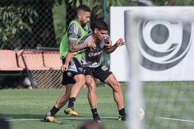 Aps o empate com o Fortaleza, elenco do Atltico treinou na Cidade do Galo, na tarde desta tera-feira (25/10).