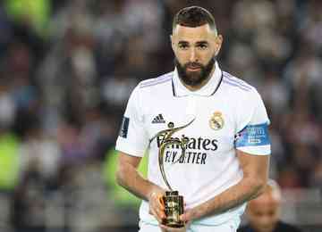 Jogador do Real Madrid não compareceu a premiação; em suas redes sociais, o atacante francês alfinetou a organização do evento