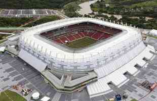 Arena Pernambuco, no Recife - 44.300 pessoas