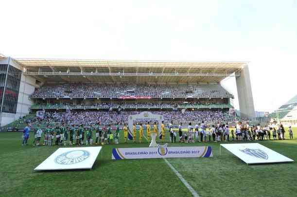 Atltico e Palmeiras se enfrentaram, no Independncia, pela 23 rodada da Srie A do Brasileiro