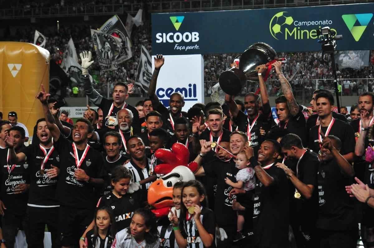 Atltico faz festa no Independncia com a conquista do Campeonato Mineiro 2017