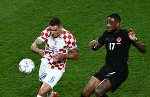 Fotos de Crocia x Canad, neste domingo, no Estdio Khalifa International Stadium, em Doha, pelo Grupo F da Copa do Mundo no Catar