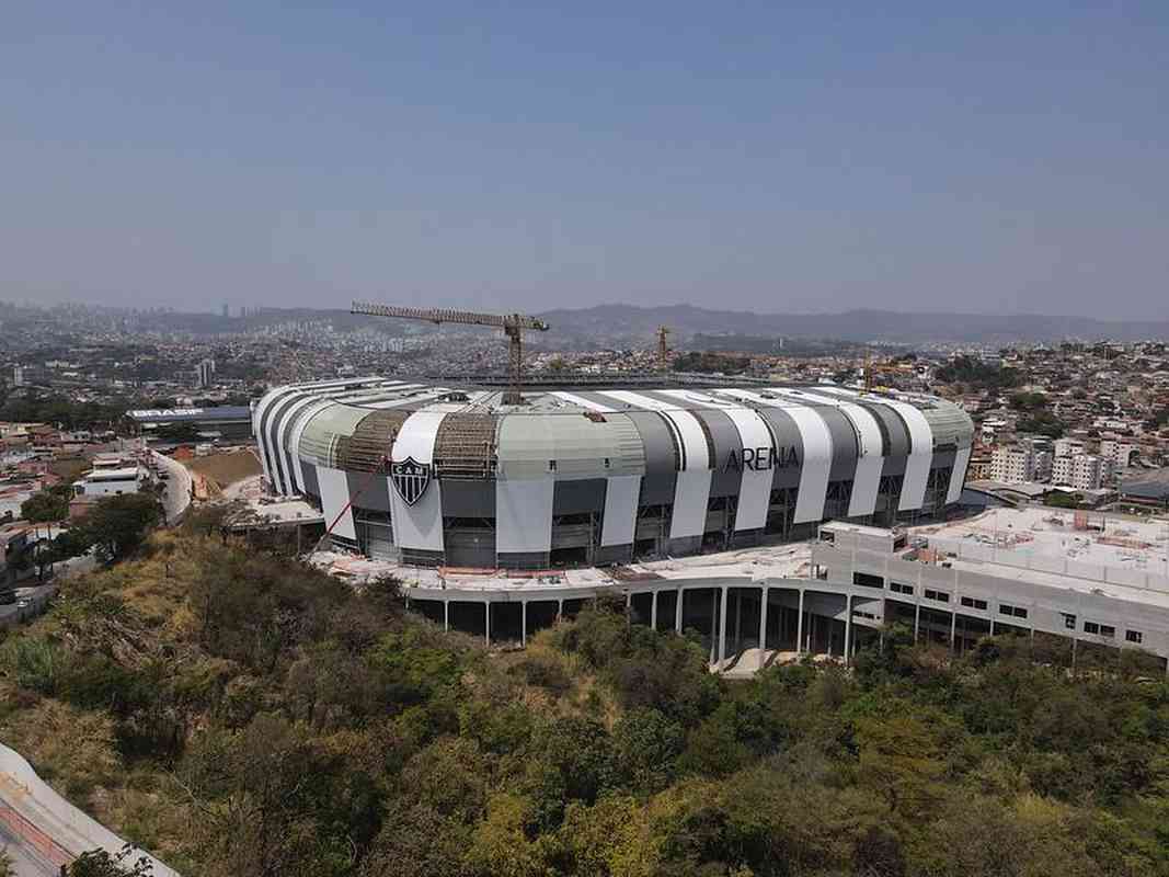 A Arena MRV  o estdio do Atltico em construo no bairro Califrnia, em Belo Horizonte. Ao todo, seu custo deve superar R$ 1 bilho