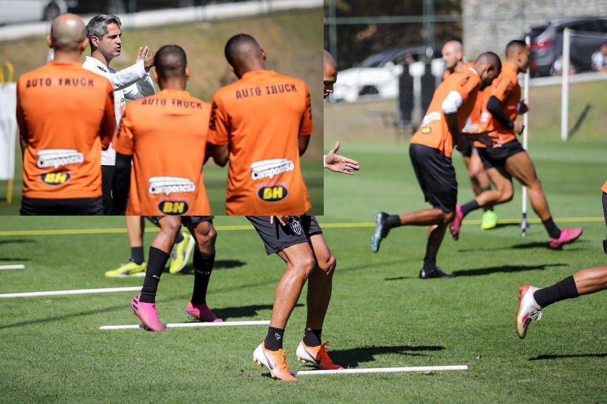 Atltico fez, nesta sexta, ltimo treino antes do duelo na Arena da Baixada