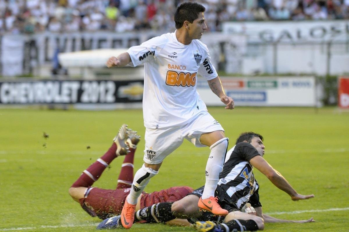Semifinal do Campeonato Mineiro de 2012: Atltico empatou o primeiro jogo com o Tupi, por 1 a 1, fora de casa, e venceu o segundo jogo, em casa, por 1 a 0. 