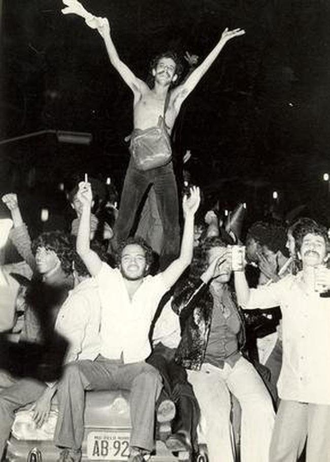 Torcedores invadiram as ruas de BH para comemorar