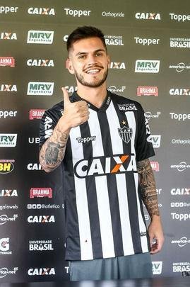 Apresentação do meia Nathan, novo jogador do Atlético