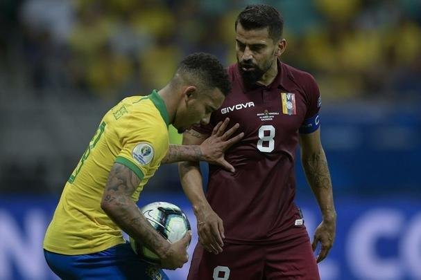 Brasil enfrentou a Venezuela na Arena Fonte Nova, pelo Grupo A da Copa América