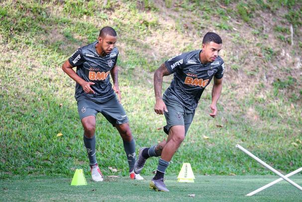 Atlético treinou nesta terça-feira, na Cidade do Galo