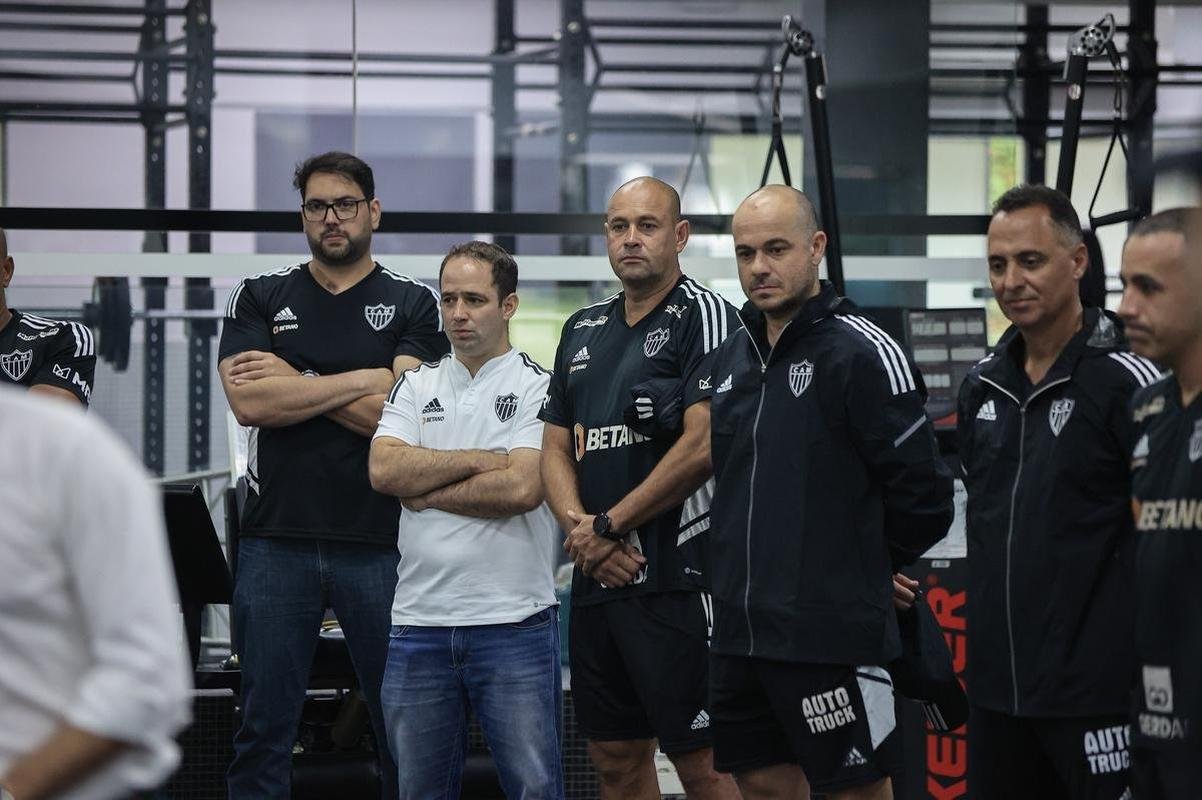 Veja fotos do primeiro dia de pr-temporada do Atltico