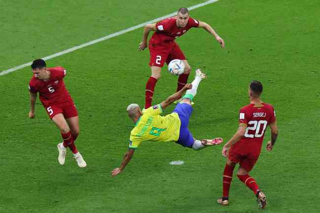 Com dois gols, Richarlison é eleito melhor em campo em Brasil x Sérvia -  Superesportes