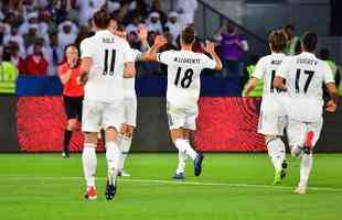 Com gols de Modric, Sergio Ramos, Llorente e Yahia (contra), Real Madrid derrotou o Al Ain por 4 a 1 e fez histria ao conquistar seu terceiro ttulo consecutivo do Mundial de Clubes