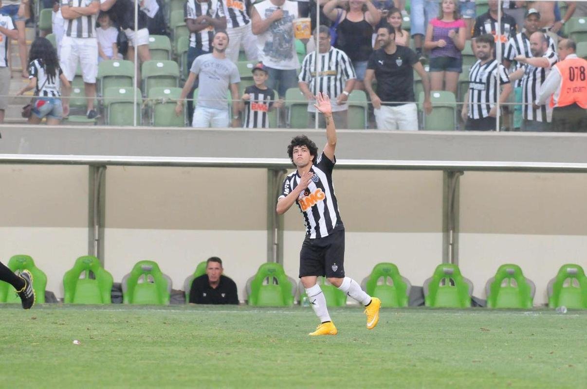 12/10/2014: o Atltico venceu o So Paulo por 1 a 0, no Independncia, com gol de Luan. Partida foi vlida pela 28 rodada do Campeonato Brasileiro.