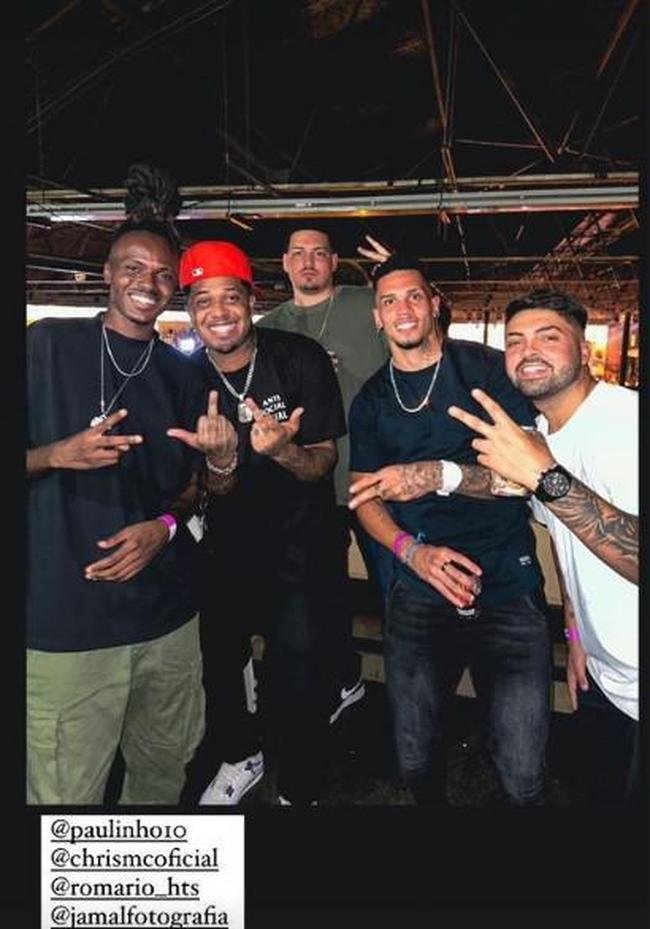 Paulinho encontrou com Chris MC, rapper de Belo Horizonte