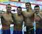 Equipe brasileira  ouro e quebra recorde mundial do 4x200m livre no Mundial