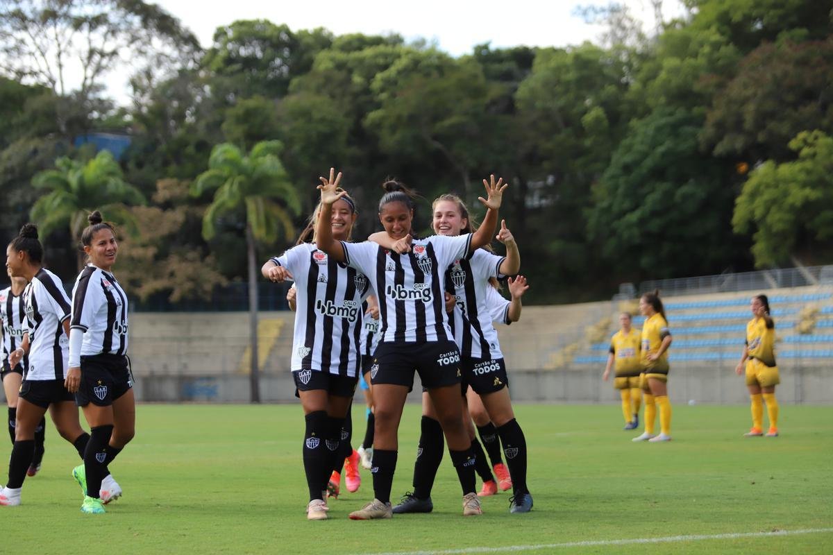 Atltico 4 x 0 Aliana: veja fotos da goleada do Galo no Brasileiro Feminino A2