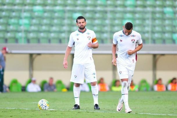 Imagens do jogo entre Amrica e Fluminense no Independncia