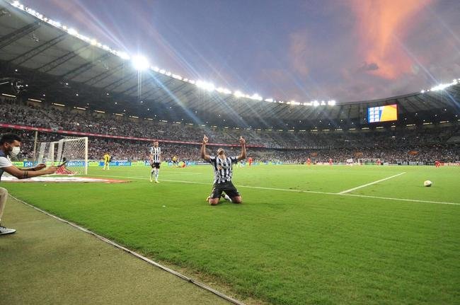Fotos do jogo entre Atl�tico e Internacional, na estreia da S�rie A de 2022, no Mineir�o