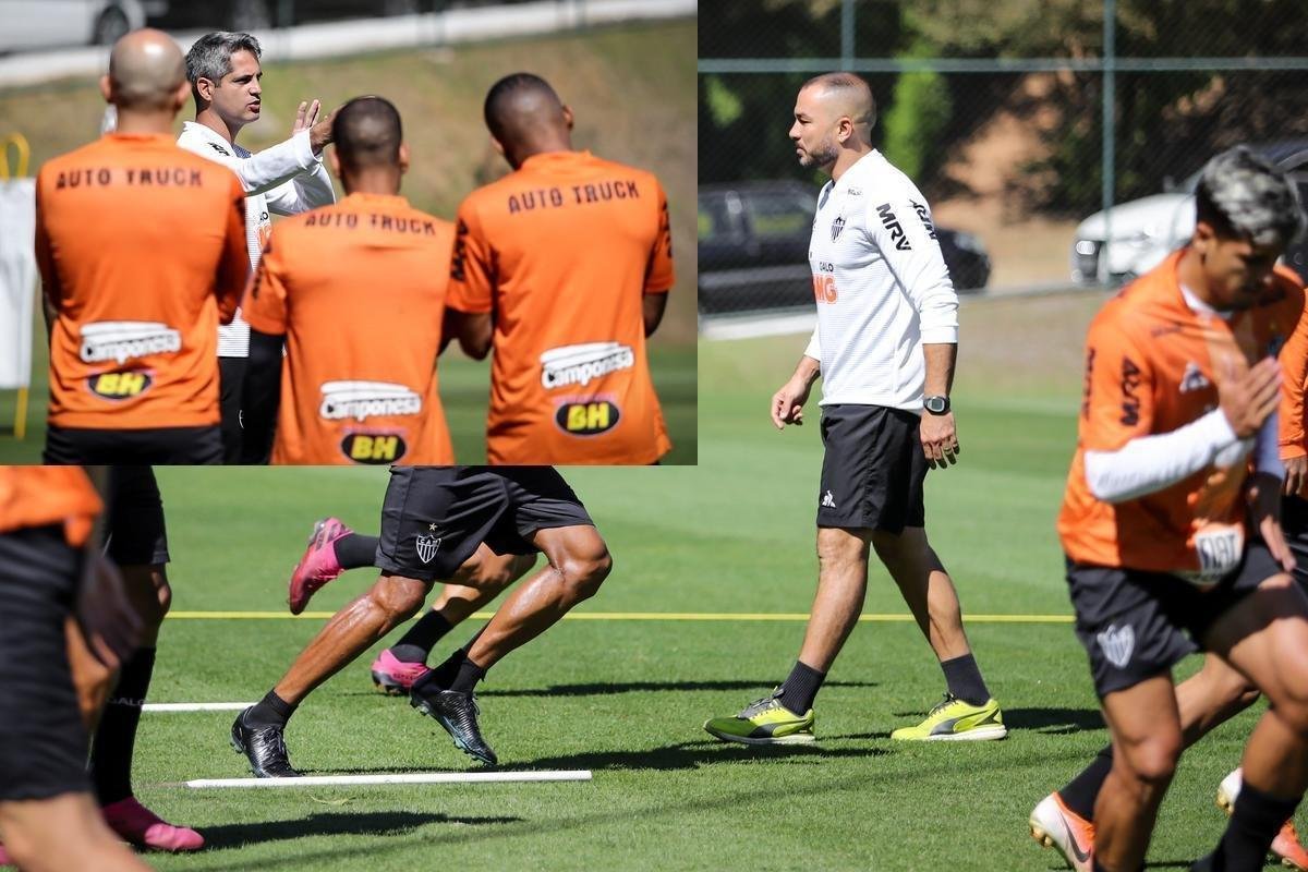 Atltico fez, nesta sexta, ltimo treino antes do duelo na Arena da Baixada