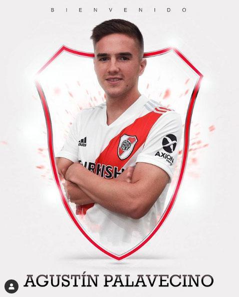 Agustín Palavecino, meia (River Plate, da Argentina)