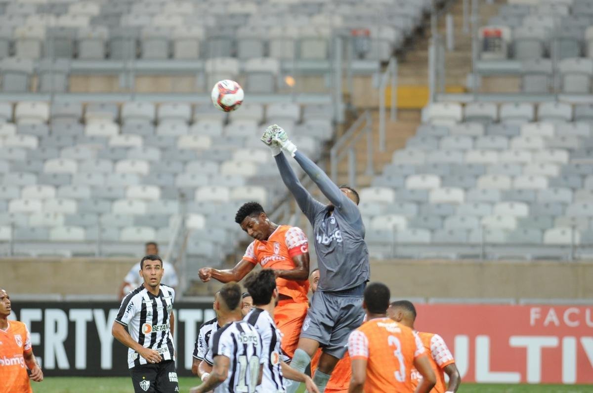 Fotos do jogo entre Atltico e Coimbra, no Mineiro, em Belo horizonte, pela quinta rodada do Campeonato Mineiro de 2021