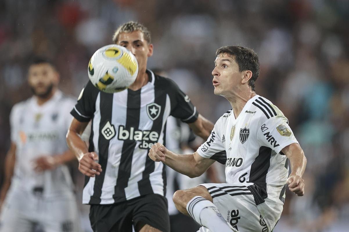 Botafogo x Atltico: veja fotos do jogo no Nilton Santos